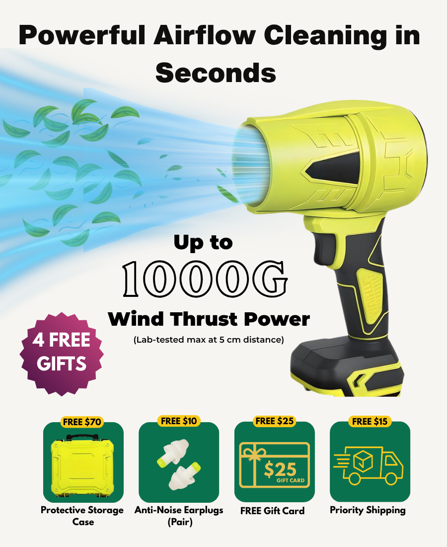 BriarStorm™ All-Season PowerJet — Fast, Powerful Cleaning in Seconds