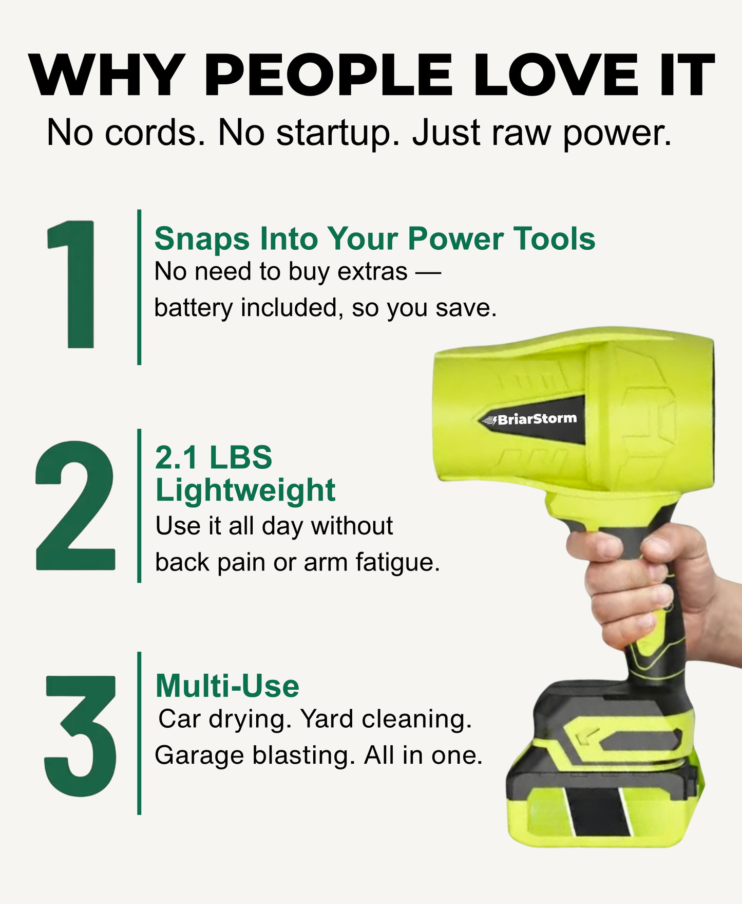 BriarStorm PowerJet Pro